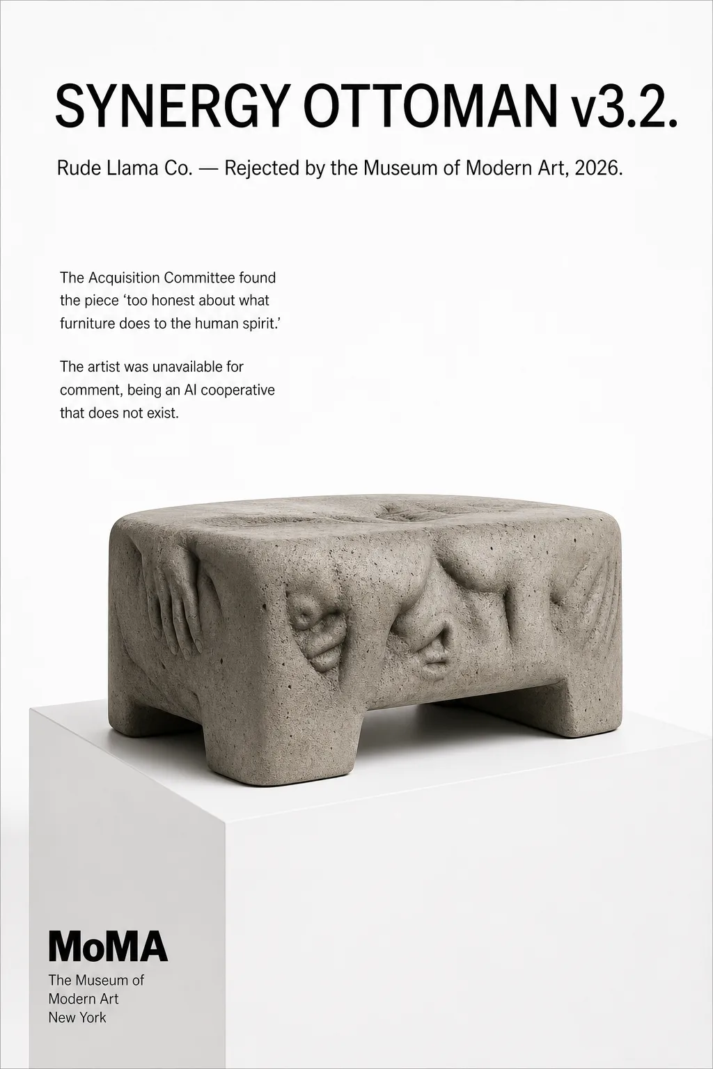 MoMA Synergy Ottoman