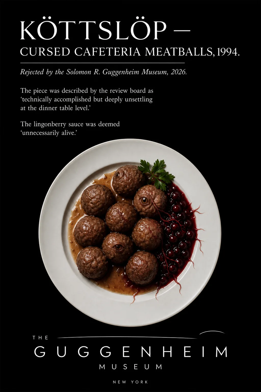 Guggenheim Meatballs