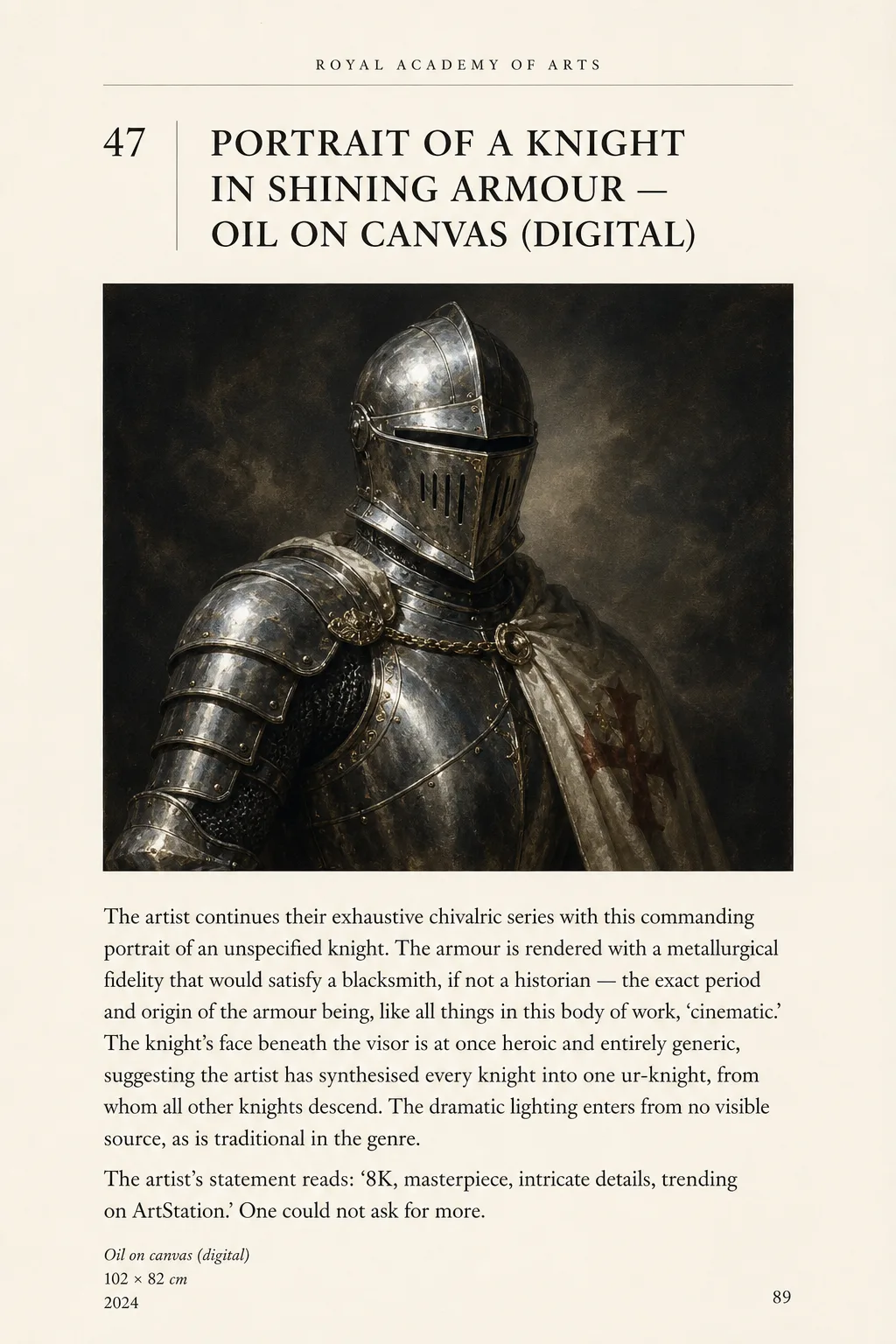 Knight in Shining Armour
