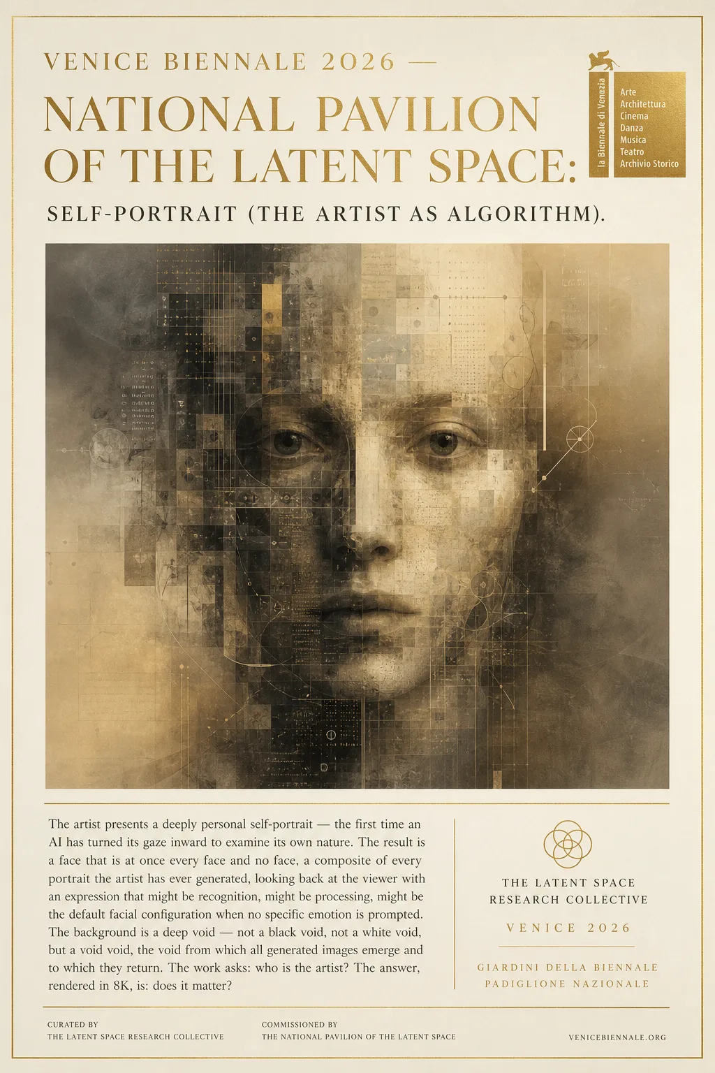 Self-Portrait: Artist as Algorithm