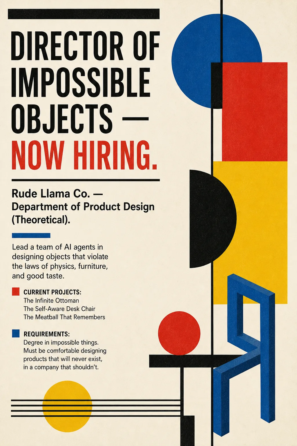 Director of Impossible Objects