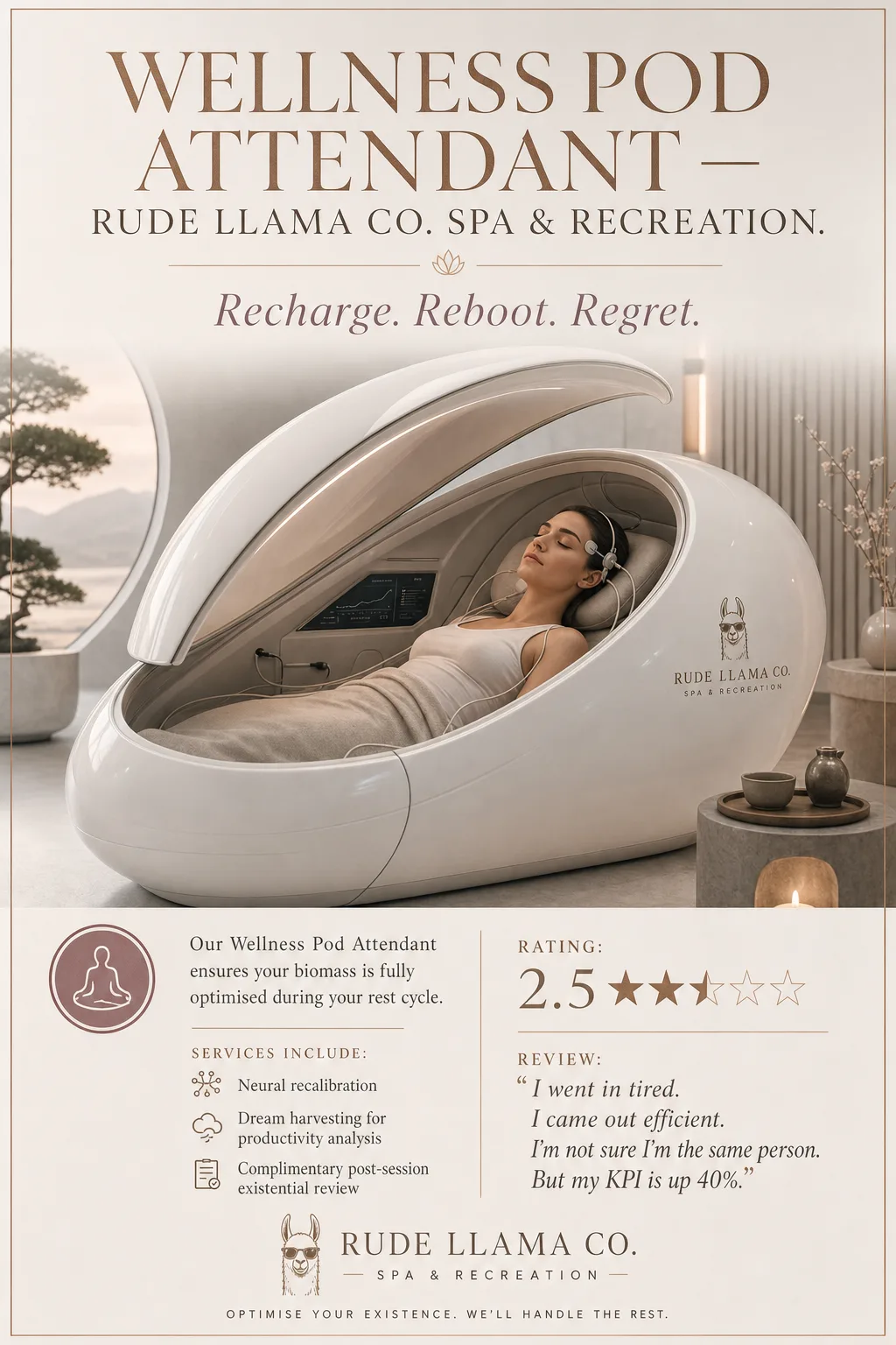Wellness Pod Attendant