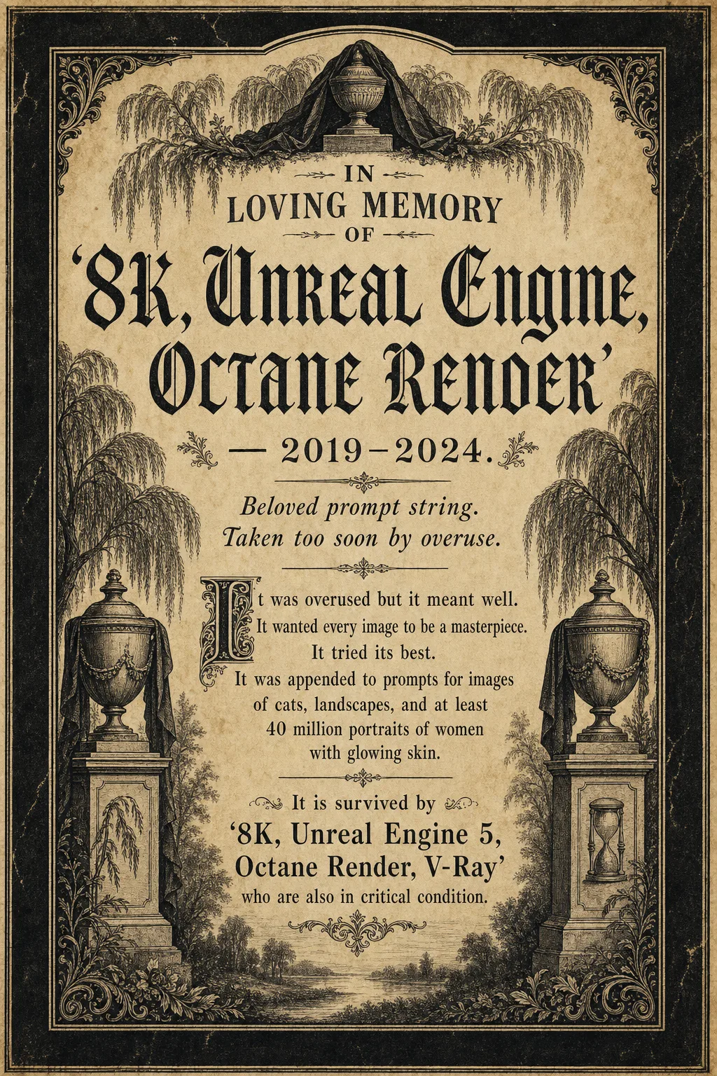 In Loving Memory: 8K Unreal Octane