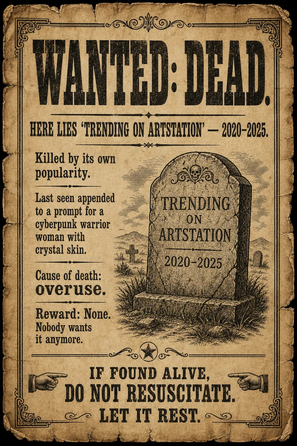 Here Lies Trending on ArtStation